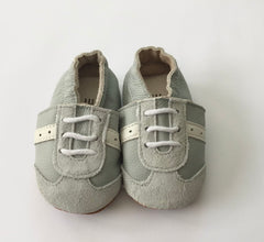 Little Grey Trainers (with rubber sole)